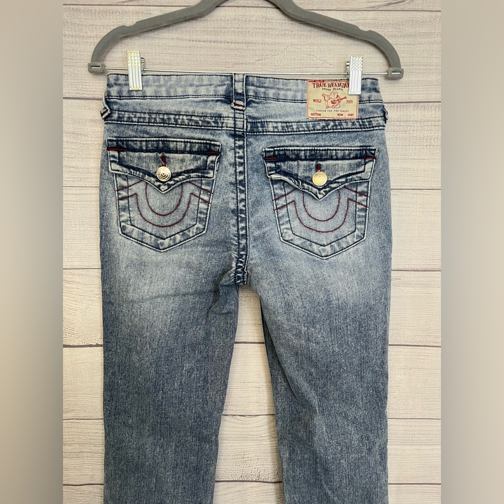 True Religion | Billie Mid Rise Straight Jeans - Picture 5 of 12